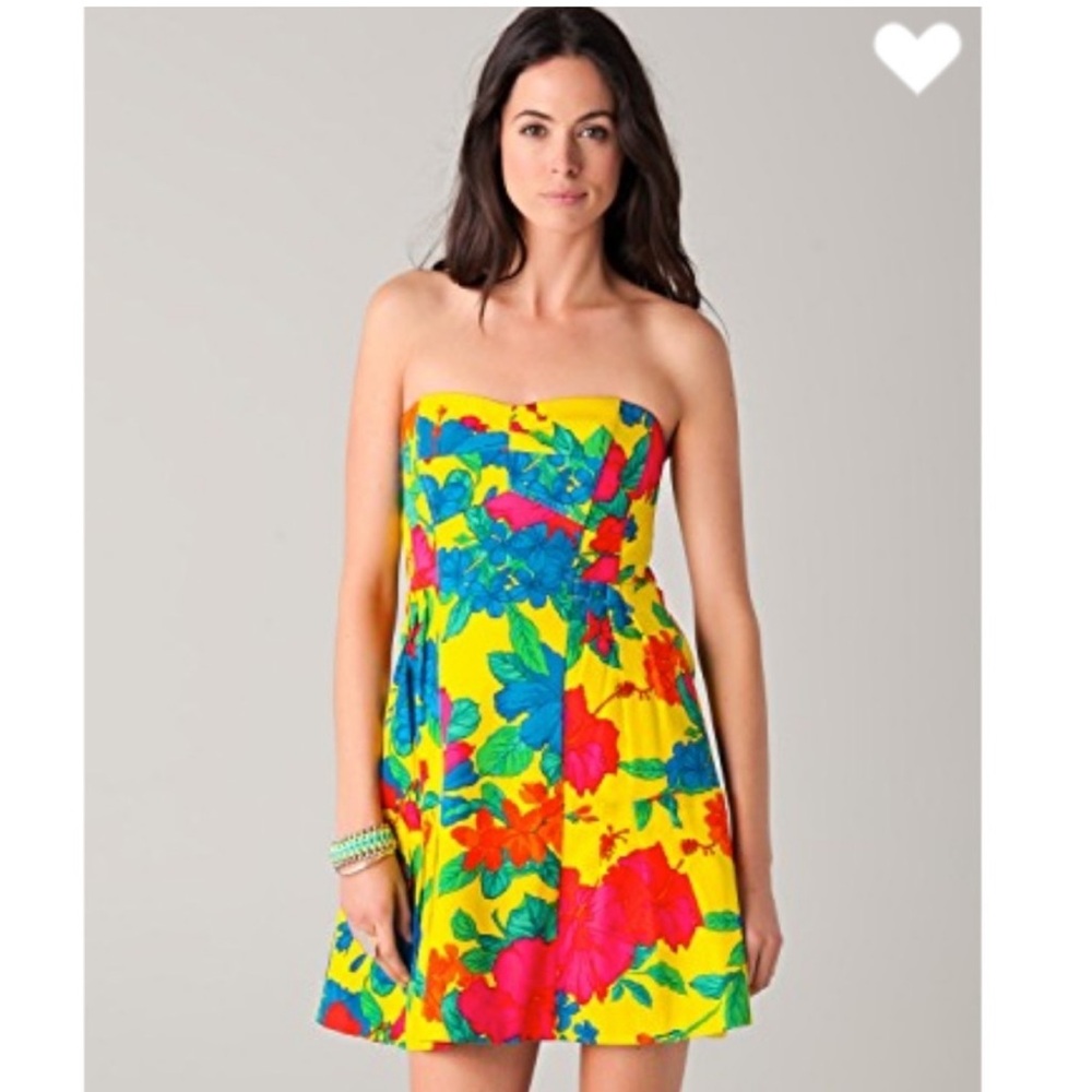 Beautiful and vivid Nanette Lepore dress used once